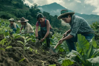 Cultivando Futuro El Machete en Programas de Agricultura Juvenil