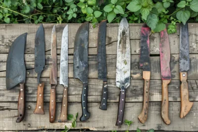 Diferentes tipos de machetes y sus aplicaciones especificas en agricultura