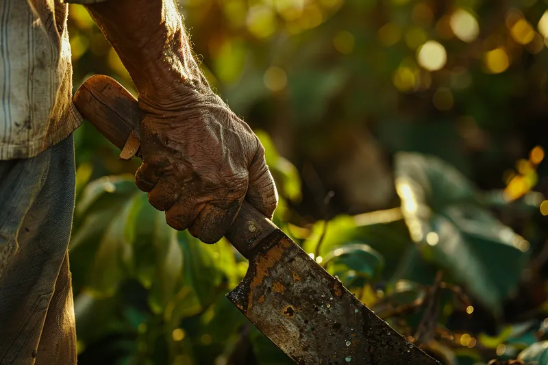 El Machete Como Simbolo de Resiliencia en la Agricultura Rural