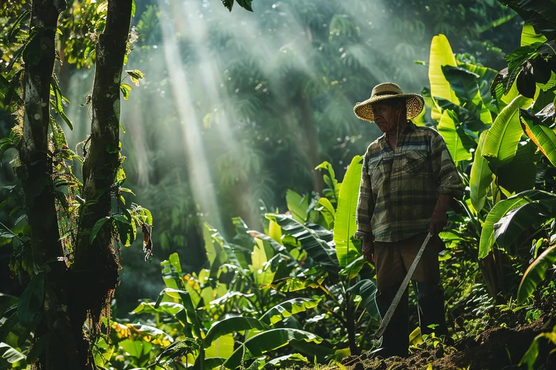 Machetes y Agroforesteria Combinando Herramientas y Ambiente