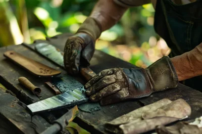 Mantenimiento y cuidado de machetes para una larga vida util