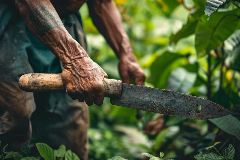 Tecnicas seguras para el manejo del machete en el campo